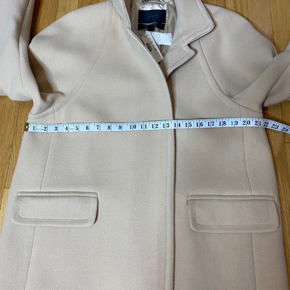 J CREW Stadium Cloth Standing-Collar Coat - Picture 12 of 16